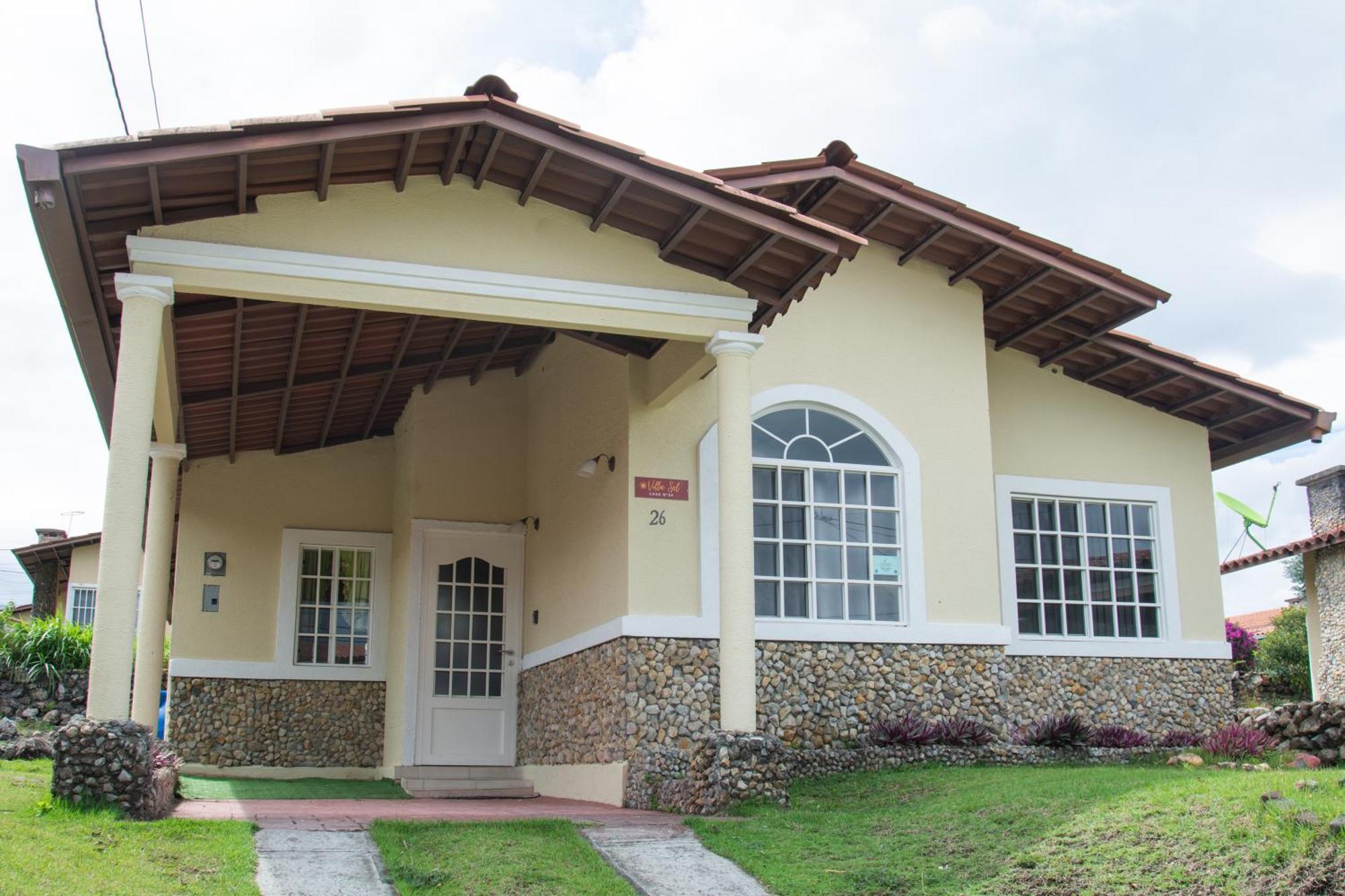 Casa Estilo Cabana “Villa Sol” En Alto Boquete Exterior photo